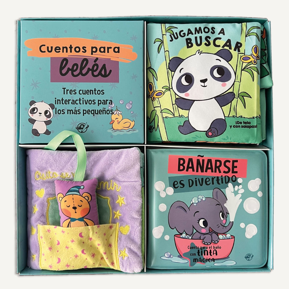 Cuentos para bebés - Tres cuentos interactivos para los más pequeños